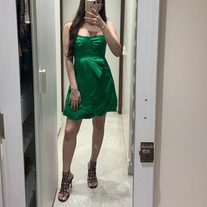 Green cocktail dress by Karen Millen